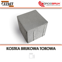 Kostka betonowa torowa