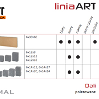 wymiary szlachetnej kostki brukowej Art Dali model R2