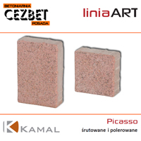 Fotografia kostki brukowej szlachetnej Kamal Art z lini Picasso P28
