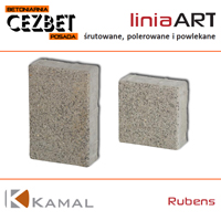 Fotografia kostki z betonu Kamal Art z lini Rubens R28