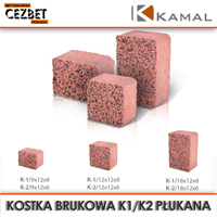 Kostka brukowa płukana Kamal K-1 i K-2