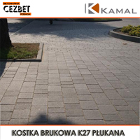 Fotografia kostki brukowej płukanej Kamal K27