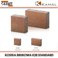 Kostka brukowa Kamal K28 starobruk