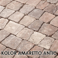 kolor betonu i kostki brukowej antic amaretto